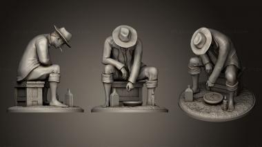Figurines of people Z Pilintra EXU 3d model
